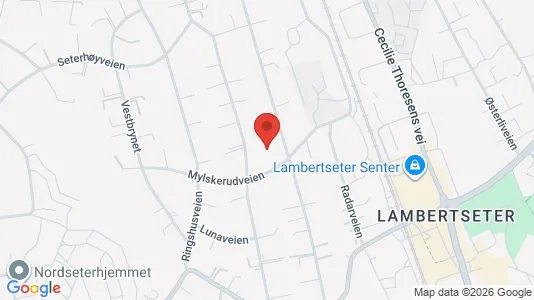 Rooms for rent i Oslo Nordstrand - kort over placeringen