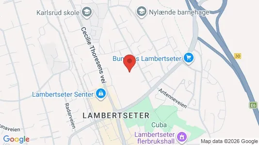Apartments for rent i Oslo Nordstrand - kort over placeringen
