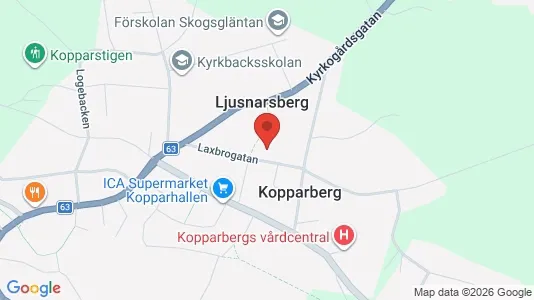 Apartments for rent i Ljusnarsberg - kort over placeringen
