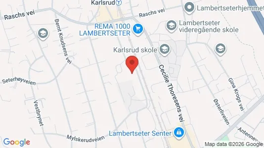 Apartments for rent i Oslo Nordstrand - kort over placeringen
