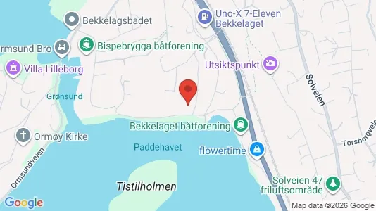 Apartments for rent i Oslo Nordstrand - kort over placeringen