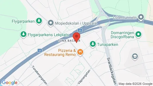 Apartments for rent i Uppsala - kort over placeringen