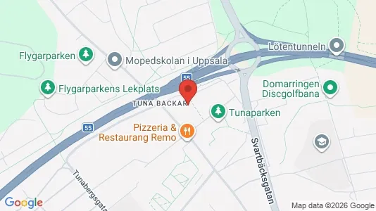 Apartments for rent i Uppsala - kort over placeringen