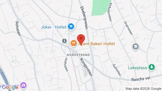 Apartments for rent i Oslo Nordstrand - kort over placeringen