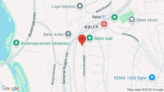 Apartments for rent i Oslo Østensjø - kort over placeringen