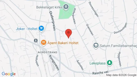 Rooms for rent i Oslo Nordstrand - kort over placeringen