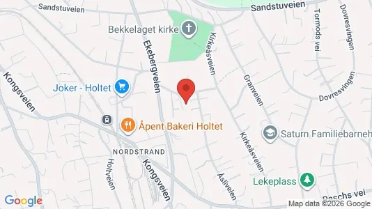 Apartments for rent i Oslo Nordstrand - kort over placeringen