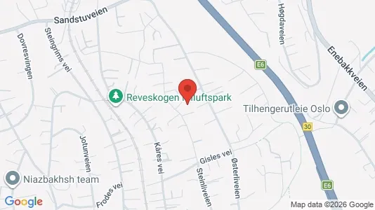 Apartments for rent i Oslo Nordstrand - kort over placeringen