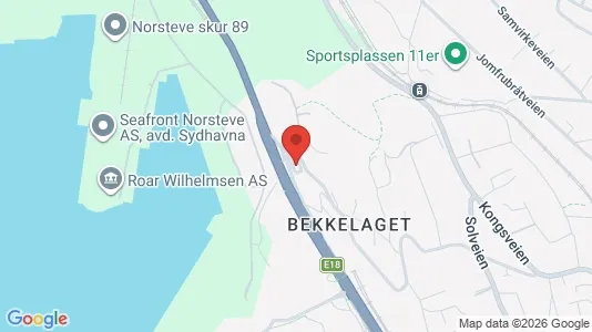 Apartments for rent i Oslo Nordstrand - kort over placeringen