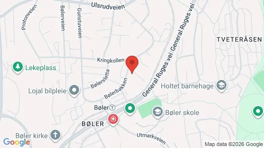 Apartments for rent i Oslo Østensjø - kort over placeringen