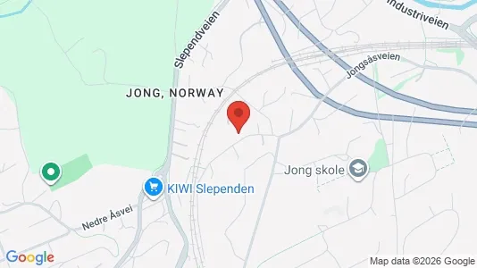 Rooms for rent i Bærum - kort over placeringen