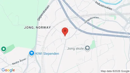 Rooms for rent i Bærum - kort over placeringen