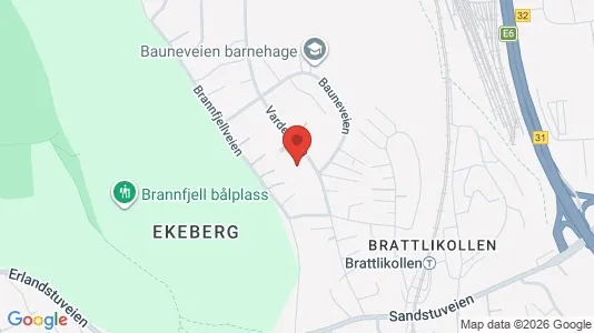 Apartments for rent i Oslo Nordstrand - kort over placeringen