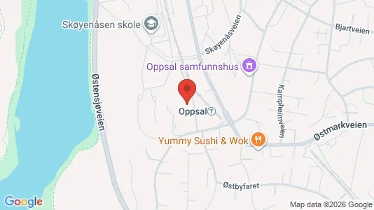 Apartments for rent i Oslo Østensjø - kort over placeringen