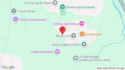 Apartments for rent i Bærum - kort over placeringen