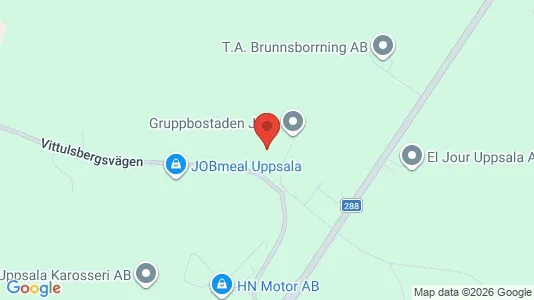 Apartments for rent i Uppsala - kort over placeringen