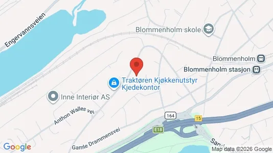 Apartments for rent i Bærum - kort over placeringen