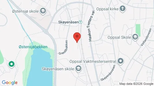 Apartments for rent i Oslo Østensjø - kort over placeringen