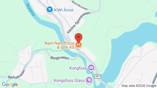 Apartments for rent i Åmot - kort over placeringen