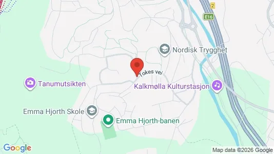 Apartments for rent i Bærum - kort over placeringen