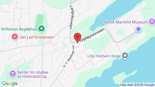 Rooms for rent i Oslo Frogner - kort over placeringen