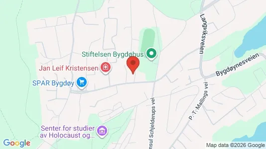 Rooms for rent i Oslo Frogner - kort over placeringen