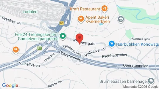 Apartments for rent i Oslo Gamle Oslo - kort over placeringen