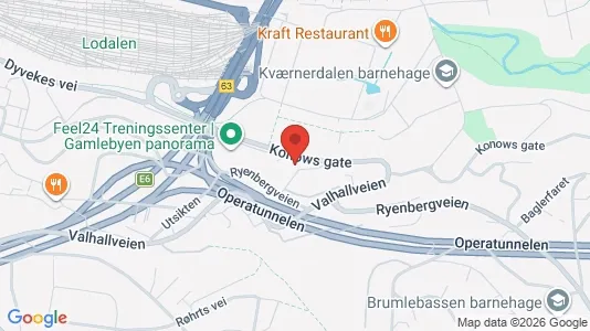 Apartments for rent i Oslo Gamle Oslo - kort over placeringen
