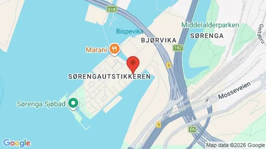 Apartments for rent i Oslo Gamle Oslo - kort over placeringen