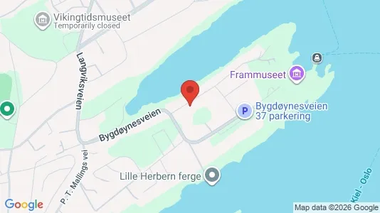 Rooms for rent i Oslo Frogner - kort over placeringen
