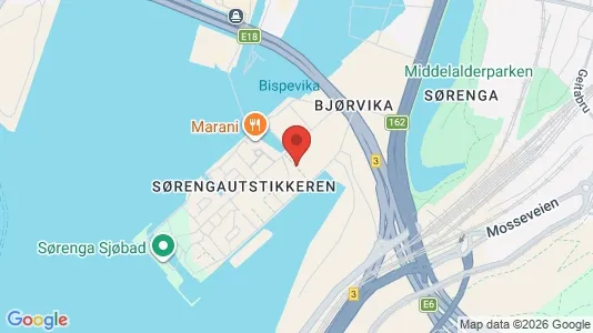 Apartments for rent i Oslo Gamle Oslo - kort over placeringen