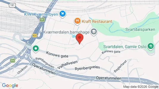 Apartments for rent i Oslo Gamle Oslo - kort over placeringen