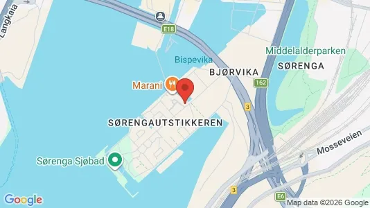 Apartments for rent i Oslo Gamle Oslo - kort over placeringen