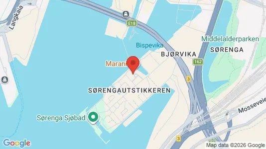 Apartments for rent i Oslo Gamle Oslo - kort over placeringen