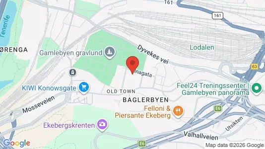 Apartments for rent i Oslo Gamle Oslo - kort over placeringen