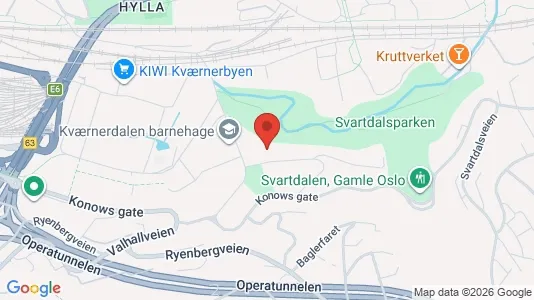 Apartments for rent i Oslo Gamle Oslo - kort over placeringen