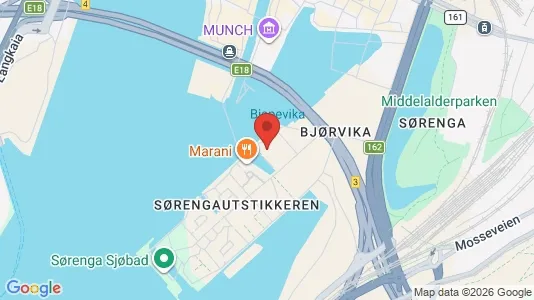 Apartments for rent i Oslo Gamle Oslo - kort over placeringen