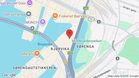 Apartments for rent i Oslo Gamle Oslo - kort over placeringen