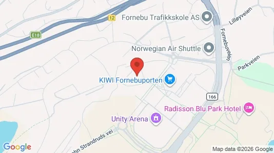 Apartments for rent i Bærum - kort over placeringen