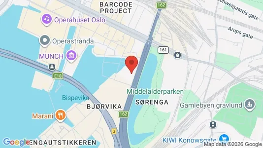 Apartments for rent i Oslo Gamle Oslo - kort over placeringen