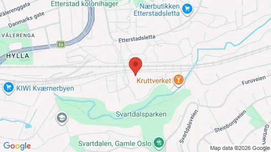 Apartments for rent i Oslo Gamle Oslo - kort over placeringen