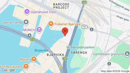 Apartments for rent i Oslo Gamle Oslo - kort over placeringen