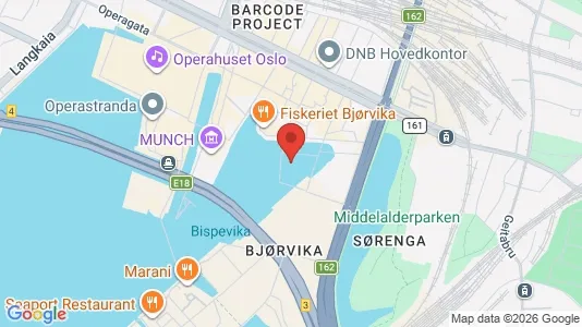 Apartments for rent i Oslo Gamle Oslo - kort over placeringen