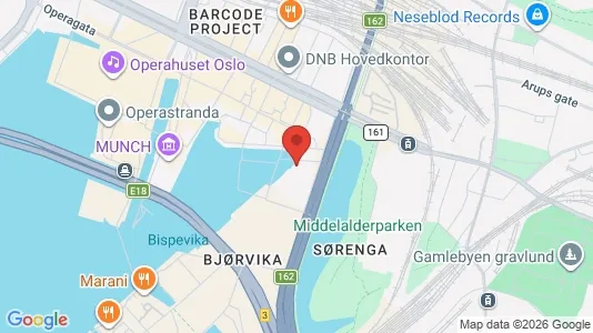 Apartments for rent i Oslo Gamle Oslo - kort over placeringen