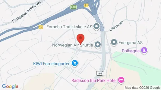 Apartments for rent i Bærum - kort over placeringen