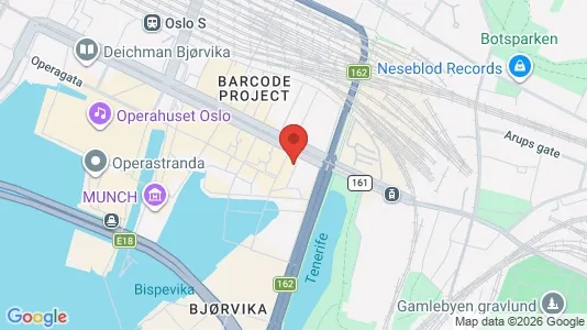 Apartments for rent i Oslo Gamle Oslo - kort over placeringen