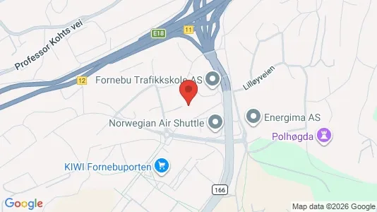 Apartments for rent i Bærum - kort over placeringen