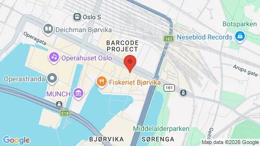 Apartments for rent i Oslo Gamle Oslo - kort over placeringen