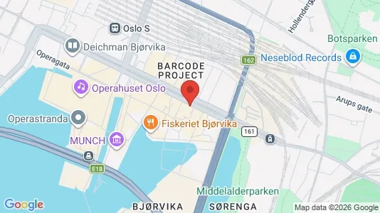 Apartments for rent i Oslo Gamle Oslo - kort over placeringen