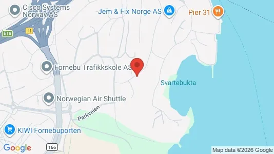 Apartments for rent i Bærum - kort over placeringen
